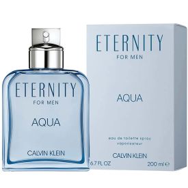 Eternity Aqua Men by Calvin Klein 6.7 Oz Eau de Toilette Spray for Men