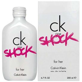 Ck One Shock for Her by Calvin Klein 6.7 Oz Eau de Toilette Spray for Women