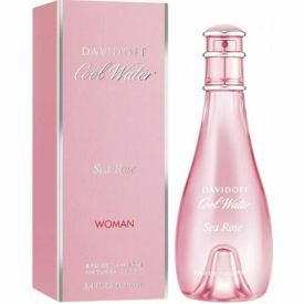 Cool Water Sea Rose by Davidoff 3.4 Oz Eau de Toilette Spray for Women