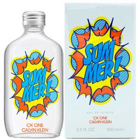 CK One Summer 2019 by Calvin Klein 3.4 Oz Eau de Toilette Spray for Unisex