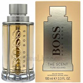 Boss The Scent Pure Accord by Hugo Boss 3.4 Oz Eau de Toilette Spray for Men
