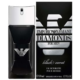 Emporio Armani Diamonds Black Carat by Giorgio Armani 1.7 Oz Eau de Toilette Spray for Men
