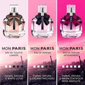 Mon Paris Eau De Parfum by Yves Saint Laurent 3 Oz Spray for Women