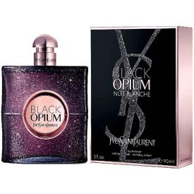 Black Opium Nuit Blanche by Yves Saint Laurent 3 Oz Eau de Parfum Spray for Women