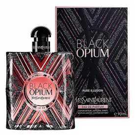 Black Opium Pure Illusion by  Yves Saint Laurent 3 Oz Eau de Parfum Spray for Women
