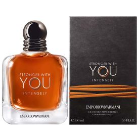 Emporio Armani Stronger With You Intensely by Giorgio Armani 3.4 Oz Eau de Parfum Spray for Men