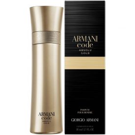 Armani Code Absolu Gold by Giorgio Armani 3.7 Oz Parfum Spray for Men