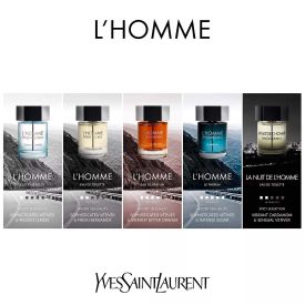 La Nuit de L'Homme Eau de Parfum by Yves Saint Laurent 3.3 Oz Spray for Men