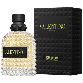 Valentino Uomo Born In Roma Yellow Dream by Valentino 3.4 Oz Eau de Toilette Spray for Men