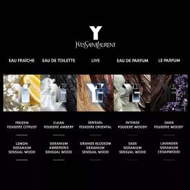 Y Le Parfum by Yves Saint Laurent 3.3 Oz Parfum Spray for Men