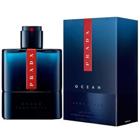 Luna Rossa Ocean Eau de Toilette by Prada 3.4 Oz Spray for Men