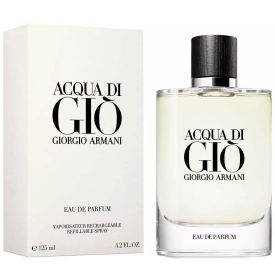 Acqua di Gio Pour Homme Eau de Parfum by Giorgio Armani 4.2 Oz Spray for Men
