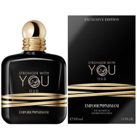 Emporio Armani Stronger With You Oud by Giorgio Armani 3.4 Oz Eau de Parfum Spray for Unisex