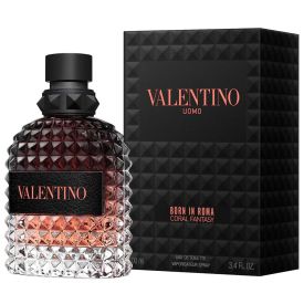 Valentino Uomo Born In Roma Coral Fantasy by Valentino 3.4 Oz Eau de Toilette Spray for Men