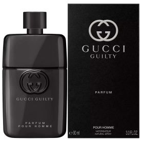 Guilty Pour Homme Parfum by Gucci 3 Oz Spray for Men