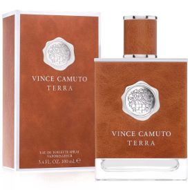 Vince Camuto Terra by Vince Camuto 3.4 Oz Eau de Toilette Spray for Men