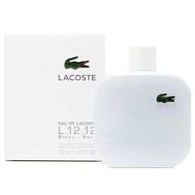 Eau De Lacoste L.12.12 Blanc Eau de Toilette by Lacoste 6.0 Oz Spray for Men