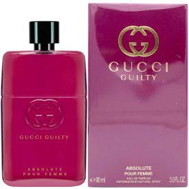 Guilty Absolute Pour Femme by Gucci 3 Oz Eau de Parfum Spray for Women