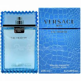 Versace Man Eau Fraiche by Versace 6.7 Oz Eau de Toilette Spray for Men