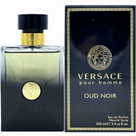 Versace Pour Homme Oud Noir by Versace 3.4 Oz Eau de Parfum Spray for Men
