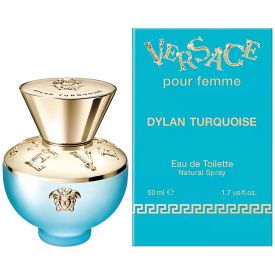 Dylan Turquoise Pour Femme by Versace 1.7 Oz Eau de Toilette Spray for Women