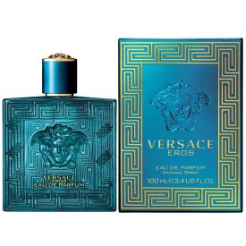Eros Pour Homme Eau de Parfum by Versace 3.4 Oz Spray for Men