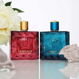 Eros Pour Homme Eau de Parfum by Versace 3.4 Oz Spray for Men