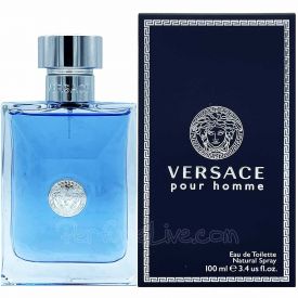 Versace Pour Homme by Versace 3.4 Oz Eau de Toilette Spray for Men