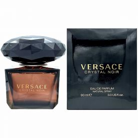 Crystal Noir Eau De Parfum by Versace 3 Oz Spray for Women