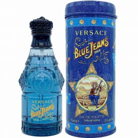 Blue Jeans by Versace 2.5 Oz Eau de Toilette Spray for Men