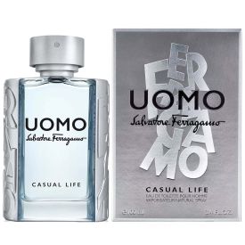 Ferragamo Uomo Casual Life by Salvatore Ferragamo 3.4 Oz Eau de Toilette Spray for Men