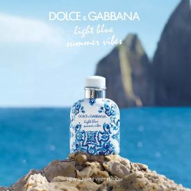 Light Blue Summer Vibes Pour Homme by Dolce&Gabbana 4.2 Oz Eau de Toilette Spray for Men