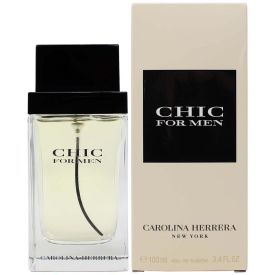 Chic For Men by Carolina Herrera 3.4 Oz Eau de Toilette Spray for Men