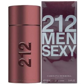 212 Sexy by Carolina Herrera 3.4 Oz Eau de Toilette Spray for Men