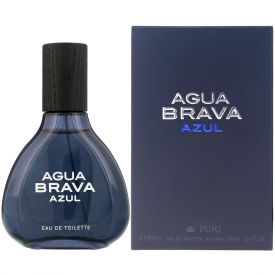 Agua Brava Azul by Puig 3.4 Oz Eau de Toilette Spray for Men