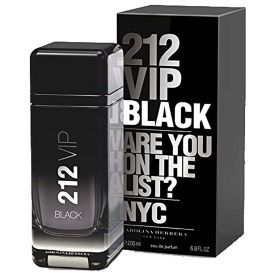 212 VIP Black by Carolina Herrera 6.8 Oz Eau de Parfum Spray for Men