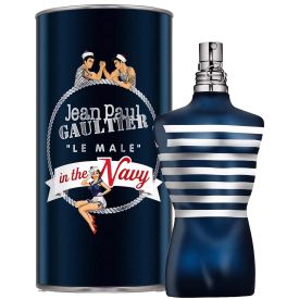 Le Male in The Navy by Jean Paul Gaultier 4.2 Oz Eau de Toilette Spray for Men
