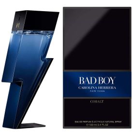 Bad Boy Cobalt Eau de Parfum by Carolina Herrera 3.4 Oz Spray for Men