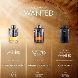 The Most Wanted Eau de Parfum Intense by Azzaro 3.4 Oz Spray for Men